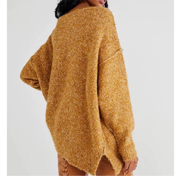 Free People Moira Slouchy Sweater Tunic - Picture 2 of 7